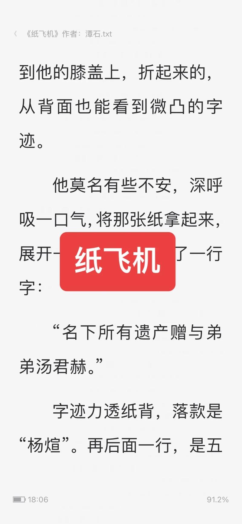 纸飞机小说未删txt,纸飞机小说全文免费下载