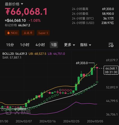 比特币美元行情走势图,比特币今日美元行情走势图