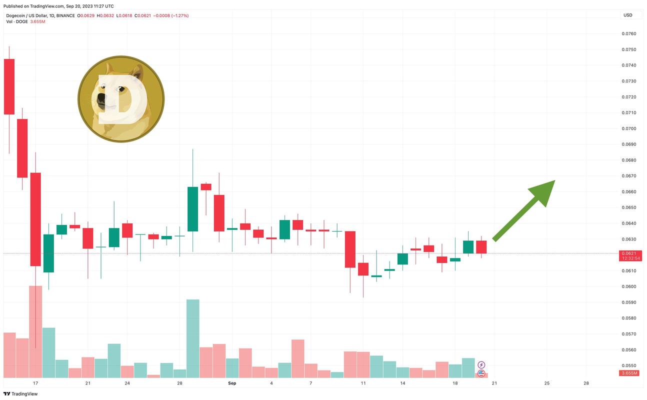 狗狗币今天的最新价格行情,狗狗币价格今日行情走势分析