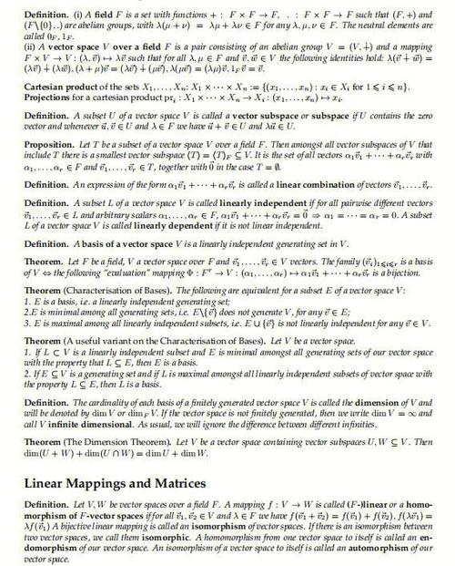 关于linearfunction的信息
