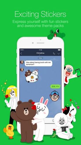 line怎么聊天,line的聊天界面