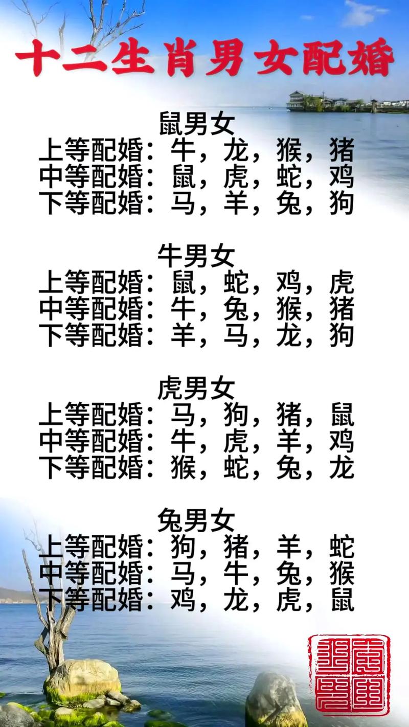 什么生肖与什么生肖相配最恩爱,什么生肖与什么生肖相配最恩爱呢
