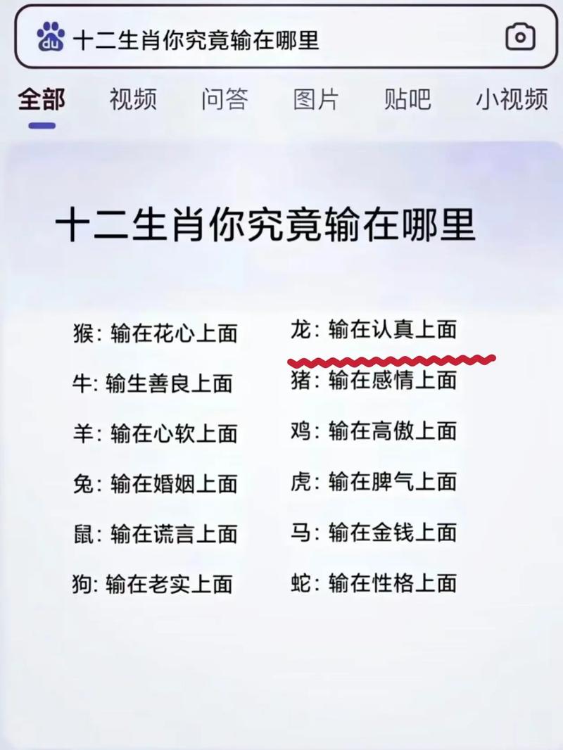 关于生肖的问题及答案,关于生肖的问题及答案大全