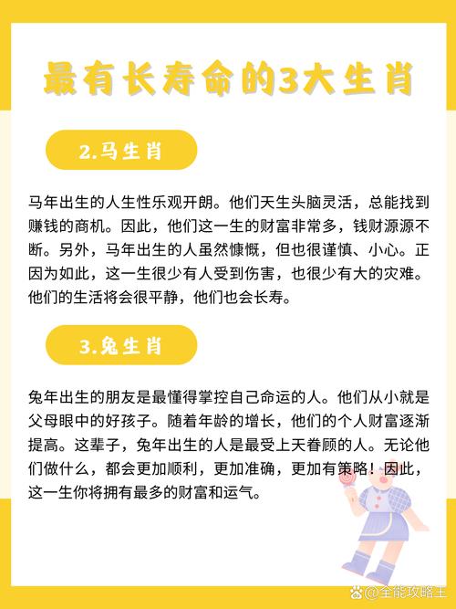 12生肖谁寿命最长,12生肖中哪个寿命最长