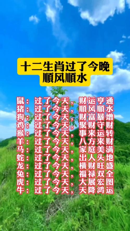 今晚上是什么生肖,今晚是什么生肖冲什么