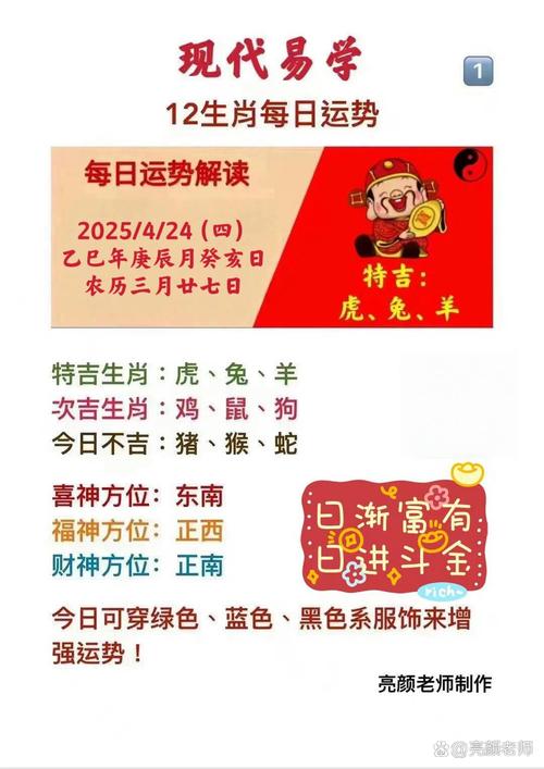 关于打一生肖的正确答案日新月异的信息